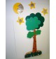Звезда для декоративно-развивающей панели “Дерево”.  RP005